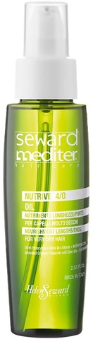 Масло для питания и придания блеска для очень сухих и тусклых волоc Nutrive Oil 4/O Seward Mediter