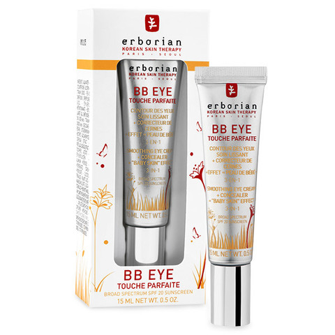 Erborian BB корректирующий крем для кожи вокруг глаз BB Eye Touche Parfaite Smothing Eye Cream + Concealer Baby Skin Effect 3-in-1 SPF 20
