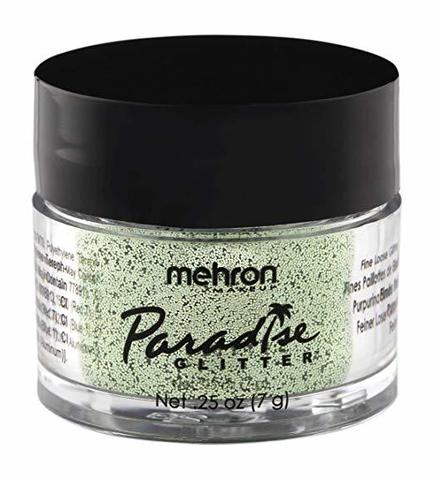 MEHRON Розсипчасті блискітки Paradise Glitter, Pastel Green (Пастельний зелений), 7 г