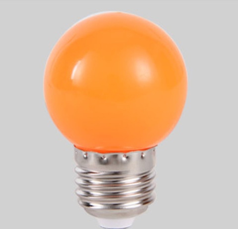 LED Лампа светодиодная Белт лайт оранжевая  E27