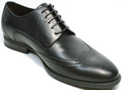 Классические мужские туфли под костюм Ikos 1157-1 Classic Black.