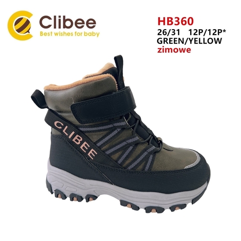 Clibee (зима) HB360 Green/Yellow 26-31