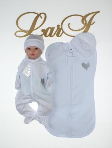 Комплект для новорожденных Карапуз  (белый)