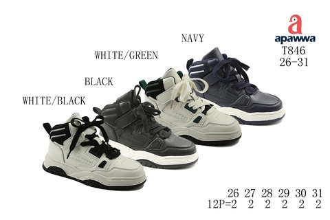 Apawwa T846 White/Green 26-31