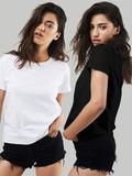 Набір з 2 жіночих футболок (біла, чорна) Love&Live, знижка 15% фото 1