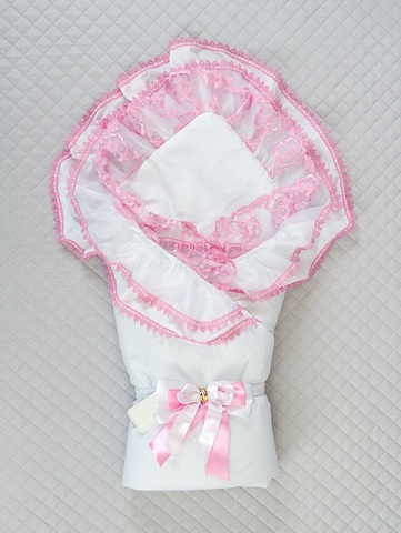 Летний конверт-одеяло Beautiful розовый
