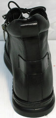 Кожаные сникерсы женские Evromoda 375-1019 SA Black