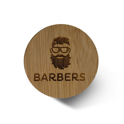 Щітка для бороди Barbers Round Beard Brush (5)