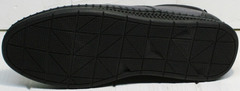 Спортивные кожаные туфли мокасины мужские Ridge Z-430 75-80Gray.