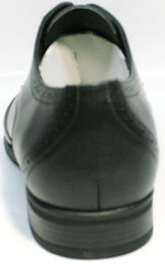 Дерби туфли мужские Ikos 1157-1 Classic Black.