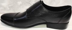 Свадебные туфли мужские черные Ikoc 2205-1 BLC.