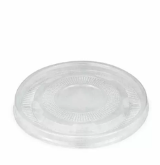 Контейнер бумажный круглый 470 мл 16oz (Ø110х68 мм) крафт/белый + крышка плоская РР
