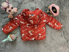 Куртка дитяча демісезонна Snoopy червона