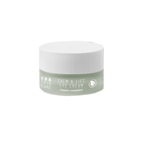 INSPIRA АНТИСТРЕСС ЛИФТИНГ-КРЕМ ДЛЯ КОНТУРА ГЛАЗ С МАСЛОМ CBD | CALM & LIFT EYE CREAM