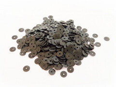 Пайетки металлические д2мм  черный