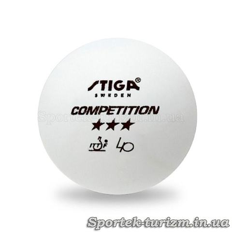 Шарик для настольного тенниса Stiga Competition ***