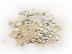 Пайетки металлические д4мм  серебро