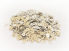 Пайетки металлические д5мм  серебро холодное