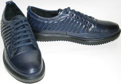 Мужские туфли на спортивной подошве Bellini 12405 Blue