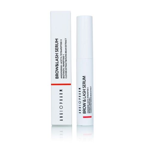 ANGIOPHARM СЫВОРОТКА ДЛЯ РОСТА БРОВЕЙ И РЕСНИЦ, 6 Мл | BROW & LASH SERUM