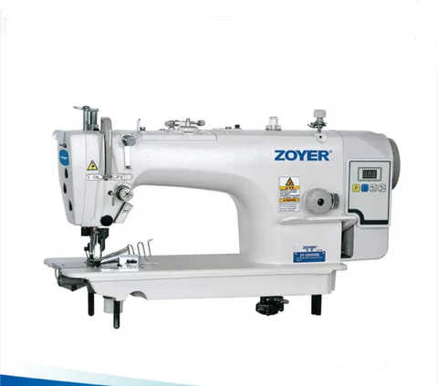 Промислова швейна машина човникового стібка для окантовки з обрізкою краю ZOYER ZY5200-DQB (26mm) | Soliy.com.ua