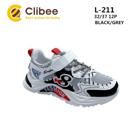 Clibee L211 Black/Grey 32-37