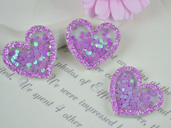 Патч-шейкер Округле Серце лаванда