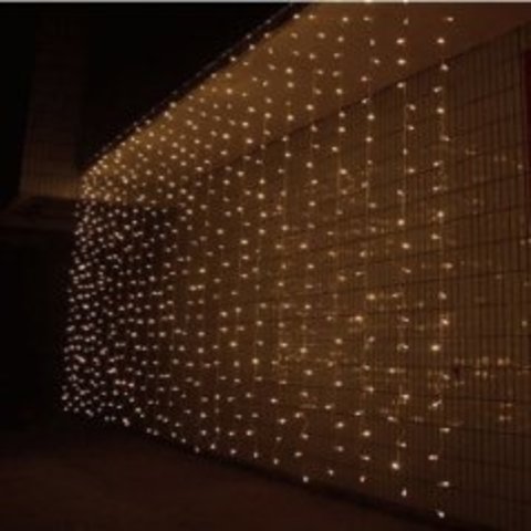 LED гирлянда штора 3 на 3 метра