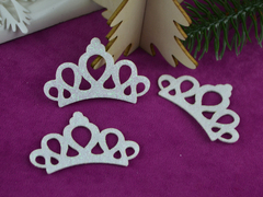 Заготовка корона маленька біла № 1