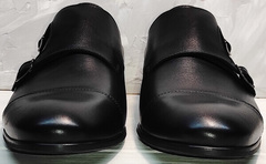 Мужские туфли из натуральной кожи весна осень Ikoc 2205-1 BLC.