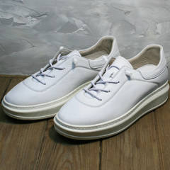 Белые кеды кроссовки женские Rozen M-520 All White.