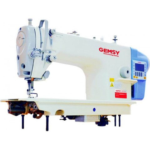 Одноигольная прямострочная швейная машина Gemsy GEM 8951-D-Y | Soliy.com.ua