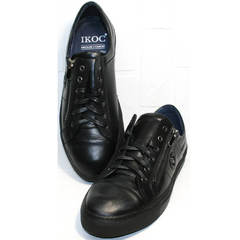 Мужская полуспортивная обувь Ікос 1528-1 Black