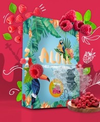Бестабачная смесь Aloha Raspberry (Алоха Малина) 100г