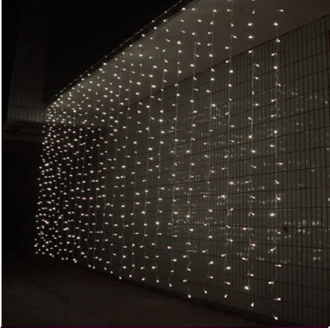 Уличные гирлянды штора 3 на 3 метра LED 750