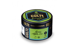 Тютюн CULTt C100 Green Apple Ice (Культ Зелене Яблуко з Льодом) 100г