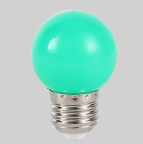 Светодиодная лампа для гирлянды белт-лайт Е27 зеленая LED