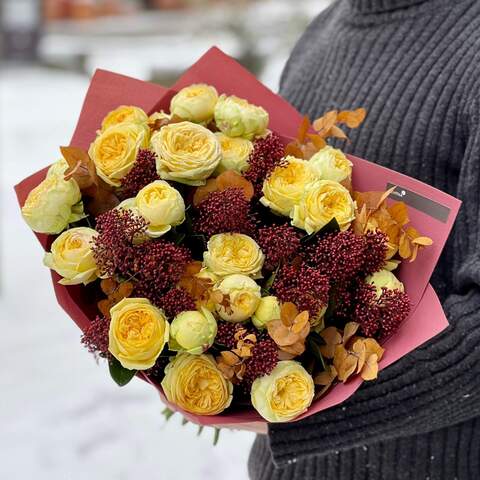 Photo of Bouquet «Chocolate with lemon»