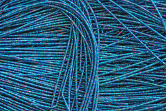 Канітель пружна срібло/синій 1,6 мм