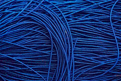 Упругая канитель синий/бирюза 1,6мм