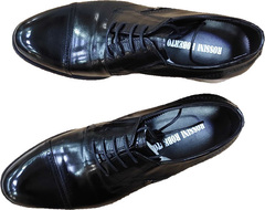 Классический мужские туфли под костюм Rossini Roberto 2YR1158 Black Leather.
