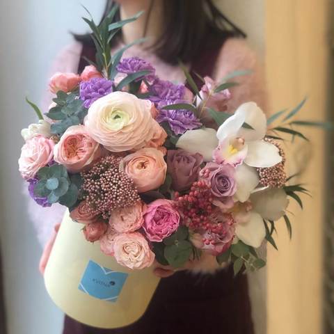 Коробка з квітами «Замріяна квітка»