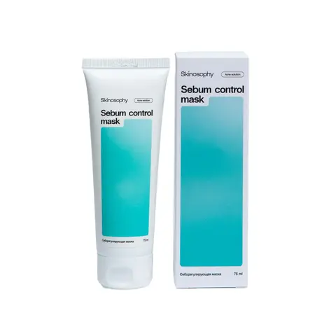 SkinoSophy Себорегулирующая маска для лица, 75 мл | Sebum control mask