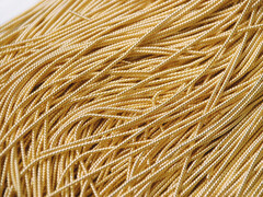 Канітель  фігурна "зигзаг" золота 1,7 мм