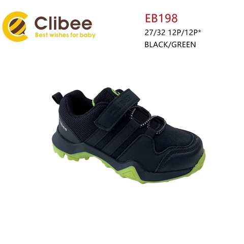 Clibee EB198 Black/Green 27-32