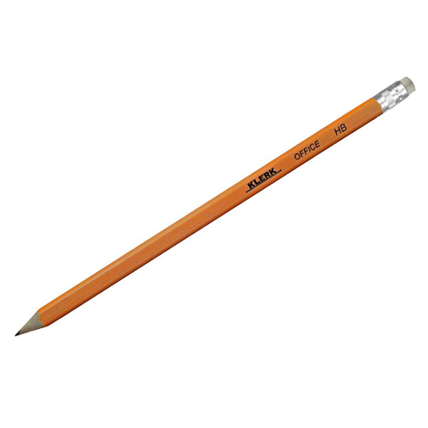 Олівець графітовий Klerk з гумкою (KL100)