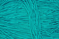 Фигурная канитель "Бамбук"  бирюза 2,1мм