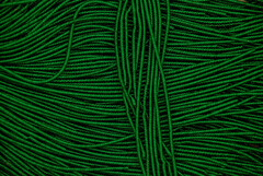 Фигурная канитель "Бамбук"  зеленый 2,1мм