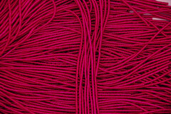 Фигурная канитель "Бамбук"  маджента 2,1мм