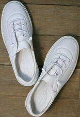 Стильные белые кроссовки женские кожа Rozen M-520 All White.